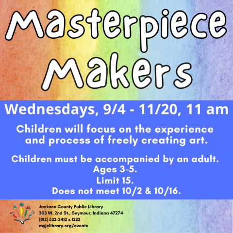 Masterpiece Makers Flier