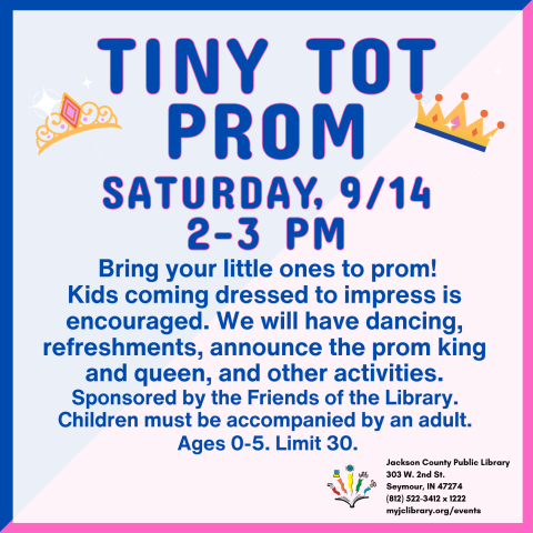 Tiny Tot Prom Flier