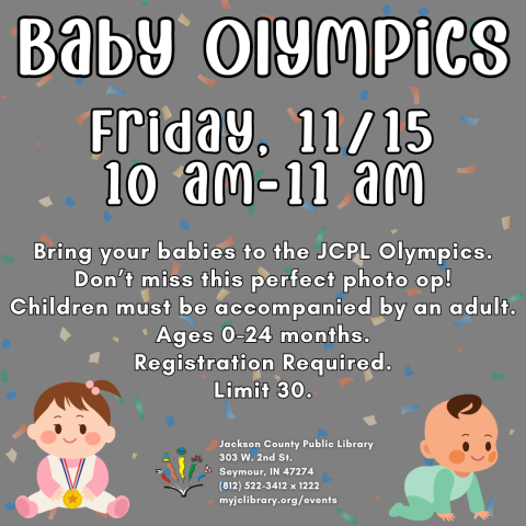 Baby Olympics Flier