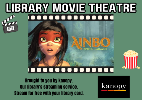 The Image shows the cover of the movie Ainbo.